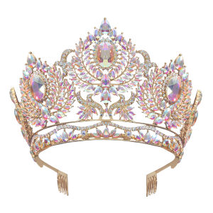 Crown for Women Wedding Tiara for Bride Queen Crown Crystal Tiaras and Crowns for Women Royal Princess Quinceanera Headpieces