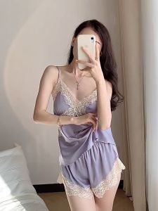 ชุดหมอนลูกไม้เส็กซิกชู คอวีลึกเส็กซิกชู เริ่มต้นการทดสอบด้วยการแต่งลูกไม้ ชุดหมอนและเนื้อผ้าเกรดสูง H9120