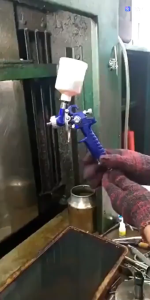 Pistol semprot udara Pistol semprot udara cat gravitasi Pistol semprot udara 0.08mm nosel pistol semprot udara Alat penyemprot kuas udara dengan hopper Pistol semprot cat lateks Pistol semprot cat atomisasi