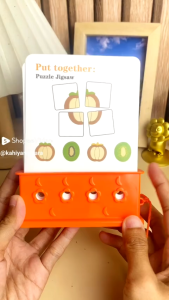 Mainan Kunci Logika Montessori Kreatif Anak Edukasi Permainan Kartu Toys Indonesia Inggris