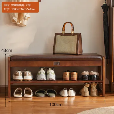 NALANDUOHAO | Storage and Seating Bench Multifunctional Sofa Bench Wood