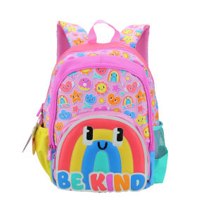 childrens schoolbag girls Material Rainbow shoulder backpack Kawaii 3-7 year modeling bags 14 inch2026