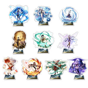 【Hàng mới】 trang trí nhân vật Anime hai lớp dấu hiệu đứng nhân vật tinh tế cho bộ sưu tập người mê game