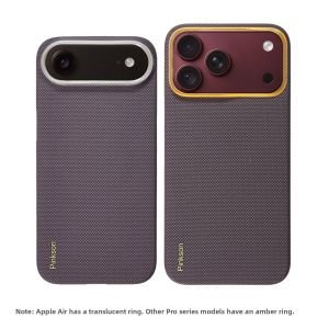 pinkson | Oxford Blue Vectran Kevlar Fiber iPhone 17 Pro Max Case Thin Magnetic