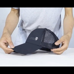 หมวกเบสบอลป้องกันแสงแดดในฤดูร้อนลายตาข่ายบางดีไซน์ระบายอากาศได้ดีสำหรับการเดินทางกีฬาตกปลาหมวกป้องกันแสงแดดลิ้นเป็ดกลางแจ้ง