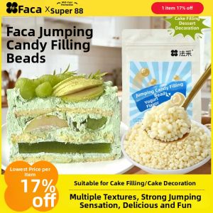 FleurCouleur | Yogurt Filling Beads for Cakes Chocolate and Strawberry Popping Pearls