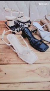ABBUSHOES RY 51 Sendal wanita hak tahu tali ivana 5cm