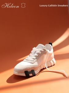 HELEON | Italian Calf Leather Mens Casual Shoes Soft Breathable