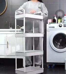 Cart Storage Rack Trolley shelf kitchen floor multi-layer removable bathroom bathroom storage shelf bedroom snacks storage shelf