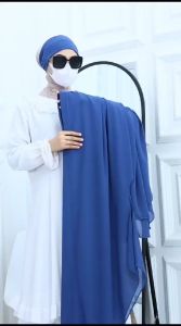 BISA COD Hijab Non Pet Non Tali Kode JIHAN UK-5XL Bahan Ceruty Babydoll By Ory AjeZas Collection