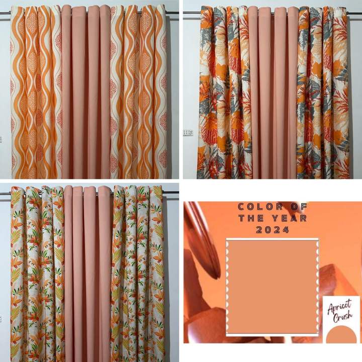 Color Of The Year 2024 Apricot Ring Curtain Lazada PH   S1d8ccd1d8c1f4468a9165147c65d85d2K  720x720q80 