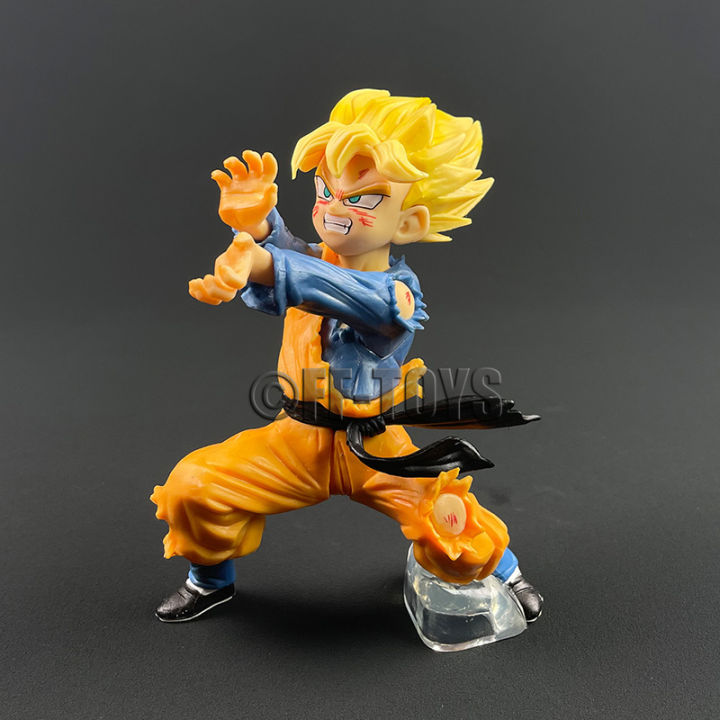 Anime Dragon Ball Z Son Goten Figure Gotenks Trunks Combined Body ...