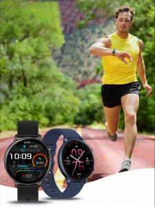 FUGUIJIAREN | Mens Running Pedometer Heart Rate Tracking Smartwatch