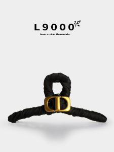 กิ๊บติดผมทรงฉลามสีดำคุณภาพสูง L9000 สไตล์ฝรั่งเศส กิ๊บติดผมแบบมัดผม กิ๊บติดผมแบบหนังสือพิมพ์ กิ๊บติดผมแบบมัดผมสีดำ