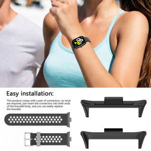 เชื่อมต่อสายนาฬิกาข้อมือ 316L สำหรับ Redmi Watch 4 1 คู่ - Mi Band 8 Pro