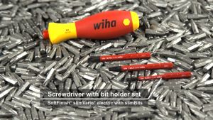 Wiha SlimVario electric Screwdriver bit holder (bits not included)