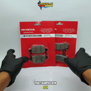 Kampas rem cakram depan pcx 150 + Kampas rem cakram belakang pcx 150 adv 150