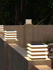 Solar Waterproof Pillar Light