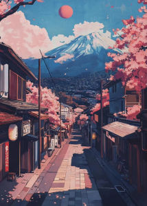 BILIBILI | Oil Painting By Numbers Kits Vintage Tokyo Railway Number Drawing Canvas DIY Pictures By Numbers Home Decor