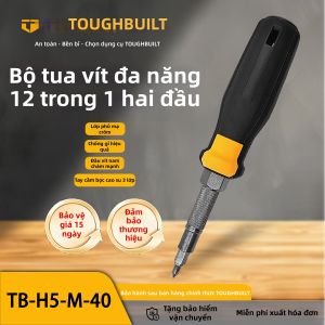 Toughbuilt | 12-in-1 Dual-Head Multi-Function Screwdriver Set