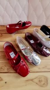 Sepatu  Kerja Platform RD01 KAYLA Falat 1CM Wanita Flat Shoes