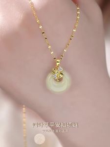 YANGCHUANGSHISHANG | Jade Pendant Necklace S925