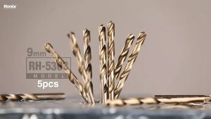 Mata Bor Potong Power Cutting HOLE Bor Gergaji Baja HSS 50 PCS Titanium BOR SET