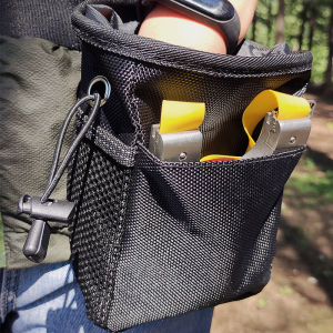 Outdoor Tactical Equipment Archery Stone Bag Storage Waist Bag Fishing Gear Specialized Bag for Steel Balls And Mud Balls