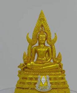 พระพุทธชินราช หน้าตัก 3 นิ้ว สูง 8 นิ้ว สีทอง Poly resin บูชาเสริมสิริมงคลอำนาจบารมี พระพุทธรูปคู่บ้านคู่เมือง BUD-018