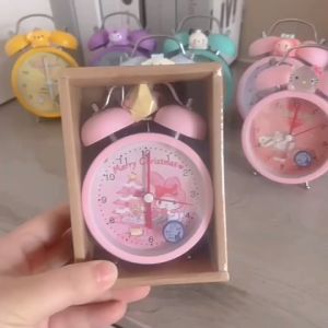JAM BEKER BONEKA SANRIO | JAM SANRIO | CLOCK | KADO HADIAH ULANG TAHUN | HADIAH VALENTINE | JAM MEJA | JAM KAMAR ANAK | RING CLOCK | JAM ALARM SANRIO | JAM KRING LUCU | ALARM CLOCK