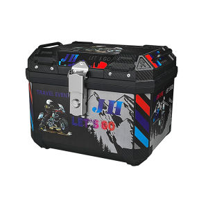 Motorcycle Top Box For Trunk 36L/45L Luggage Storage Box Large Capacity Tail Box Oversize