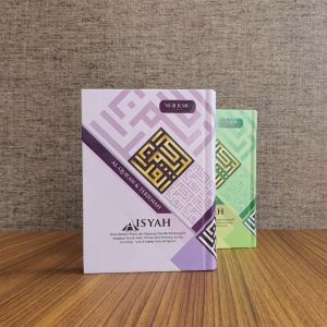 COD/Bayar Ditempat Al Quran Terjemah Aisyah Ukuran A6 [ 10x15 cm ] Mushaf Milenial Terjemah DEPAG khat Utsman Thaha  100% ORIGINAL
