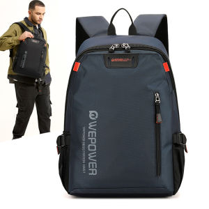 WEPOWER New Large Capacity Outdoor Sports Backpack Casual Canvas Shoulder Bag for Men High School Students And College