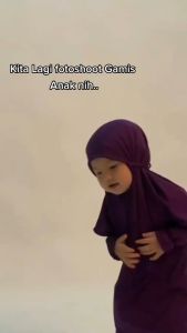 Gamis bayi 6 sampai 12 bulan - zedah set kids / Gamis bayi bahan jersey