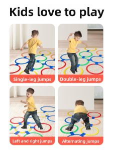 XIAOWANDOU | Sensory Integration Training Equipment Jumping Ring Toy for Home and Kindergarten