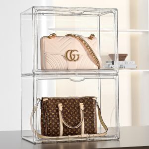 Transparent Acrylic Large Storage Box with Dividers