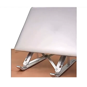 Giá Đỡ Laptop Hợp Kim Nhôm Macbook Đế Tản Nhiệt Gấp Gọn Chống Trượt Chỉnh Độ Cao Ipad