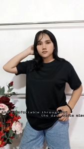 Sanmer High-Quality 32 Yarn Count Premium Poly-Cotton Basic Plain T-Shirt SR240001