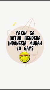 Bendera Merah Putih Premium - Bendera untuk 17 Agustus - Bendera Indonesia Katun - Bendera Merah Putih Panjang 3 Meter - Bendera Merah Putih Plastik