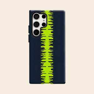 Neon Sound Wave Stripe Luxury Fashion Full Lens Protective Case for Samsung Galaxy S26 S25 S24 A56 A36 Plus Ultra