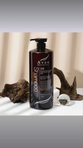 Aves Silk Shampoo for Oily Scalp 1500ml – pH 6.5 Mildly Acidic Salon-Grade Shampoo with Protein Keratin & Collagen – Controls Dandruff Strengthens Damaged & Colored Hair Adds Volume