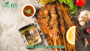 Combo 3 hủ xốt ướp thịt nướng BBQ hủ 70g chuẩn vị Gia Vị Việt Ấn Vianco