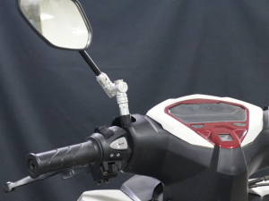 Motorcycle Side Mirror Rearview Mirror HD Adjustable For Universal Motorcycles/Scooters/E-bikes/Electromobiles with bracket