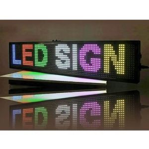 P10 320*160mm 32*16 Dot Matrix Outdoor Full Color LED Board Panel DIY LED Sign Board RGB LED Screen LED Signage LED Programmable Running Text Message LED Display Board LED Scrolling Text LED Wall Screen Panel