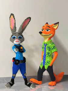 duz | High Difficulty Adult and Child Friendly Zootopia Judy Rabbit Building Blocks