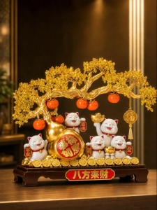JIZHAO | Five Road Money Tree Luxurious Design Gift Ornament