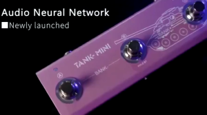 Minsine Tank Mini Multi‑Effect Pedal for Electric Guitar and Bass Supports Tone Presets & Editing Features