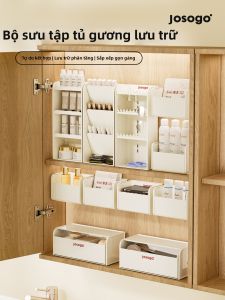 josogo | Bathroom Cabinet Organizer Drawer Style