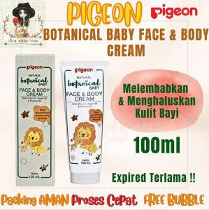 PIGEON Botanical Body & Face Cream 100ML | Krim Bayi