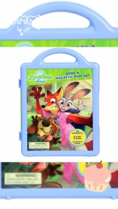 Zootopia 2: Book and Magnetic Play Set Phidal